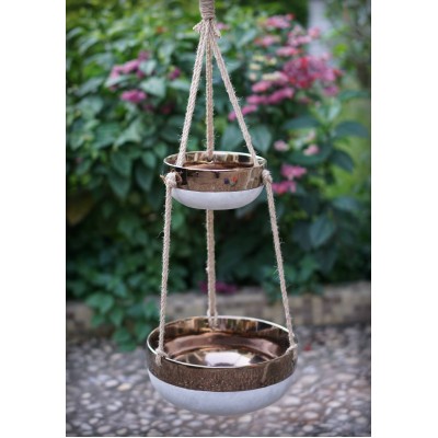 Better Homes and Gardens Faison Outdoor Double Hanging Planter   565821547